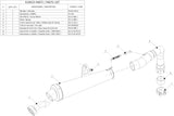 Exhaust Tip With Noise Certification X-Cone Stainless Steel - Mivv Compatible With Honda Hornet 600 (1998-2002)
