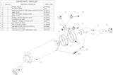 Non-Catalytic Exhaust Tip With Sound Certification Oval Stainless Steel - Mivv Compatible With Honda Xlv 700 Transalp (2008-2013)
