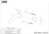 Non-Catalytic Connector Pipe - Mivv Compatible With Honda Cb 1000 R (2008-2017)