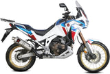 Exhaust Tip With Noise Certification Dakar Stainless Steel - Mivv Compatible With Honda Crf 1100 L Africa Twin (2020-2023)