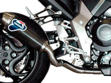 Exhaust Tip With Noise Certification Conical Carbon - Termignoni Compatible With Honda Cb 1000 R (2008-2017)