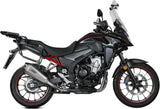 Complete Non-Catalytic Exhaust System With Sound Certification Delta Race Stainless Steel Carbon - Mivv Compatible With Honda Cb 500 X (2021-2024)