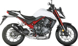 Complete Non-Catalytic Exhaust System With Sound Certification Gppro Carbon - Mivv Compatible With Honda Cb 750 Hornet (2023-2024)