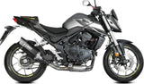 Exhaust Tip With Noise Certification Sr-1 Steel Black - Mivv Compatible With Honda Cb 750 Hornet (2023-2024)