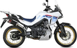 Exhaust Tip With Noise Certification Dakar Steel Black - Mivv Compatible With Honda Xl 750 Transalp (2023-2024)