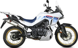 Exhaust Tip With Noise Certification Dakar Stainless Steel - Mivv Compatible With Honda Xl 750 Transalp (2023-2024)