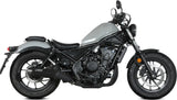 Exhaust Tip With Noise Certification Hr-1 Steel Black Carbon - Mivv Compatible With Honda Cmx 500 Rebel (2022-2024)