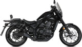 Exhaust Tip With Noise Certification Hr-1 Steel Black - Mivv Compatible With Honda Cmx 1100 Rebel (2022-2024)
