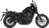 Exhaust Tip With Noise Certification Hr-1 Steel Black Carbon - Mivv Compatible With Honda Cmx 1100 Rebel (2022-2024)