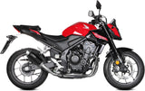 Exhaust Tip With Noise Certification Gppro Steel Black - Mivv Compatible With Honda Cb 500 Hornet (2024)