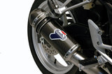 Exhaust Tip Without Sound Certification Relevance Carbon Carbon Cap - Termignoni Compatible With Honda Cbr 250 R (2012-2013)