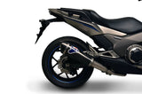 Exhaust Tip With Noise Certification Conical Carbon Carbon Cap - Termignoni Compatible With Honda Nc 700 S - X - D (2012-2018)