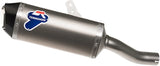 Exhaust Tip With Noise Certification Force Titanium Carbon Cap - Termignoni Compatible With Honda Cbr 500 F - R - X (2017-2020)