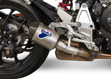 Exhaust Tip Without Sound Certification Relevance D70 Titanium Carbon Cap - Termignoni Compatible With Honda Cb 1000 (2018-2020)