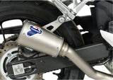 Exhaust Tip Without Sound Certification Gp2R-R Stainless Steel - Termignoni Compatible With Honda Cb 500 F - R - X My19 (2019-2020)