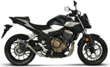 Exhaust Tip Without Sound Certification Gp Carbon - Termignoni Compatible With Honda Cbr 500 F - R - X (2019-2020)