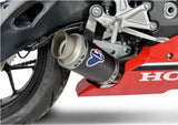 Exhaust Tip Without Sound Certification Gp Carbon - Termignoni Compatible With Honda Cbr 1000 (2017-2019)