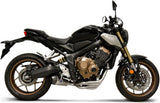 Complete Exhaust System Without Sound Certification Relevance Titanium Carbon Cap - Termignoni Compatible With Honda Cb 650 (2018-2020)