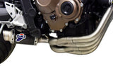 Complete Exhaust System Without Sound Certification Gp Carbon - Termignoni Compatible With Honda Cb 650 (2018-2020)