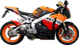 Exhaust Tip Without Sound Certification Furore Aluminium Black - Gpr Compatible With Honda Cbr 1000 Rr (2008-2011)