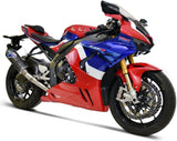 Complete Exhaust System Without Sound Certification Carbon T Carbon Cap - Termignoni Compatible With Honda Cbr 1000 (2020-2021)