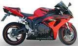 Complete Catalytic Exhaust System With Sound Certification Tiburon Carbon Look - Gpr Compatible With Honda Cbr 600 Rr (2005-2006)