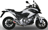 Exhaust Tip With Noise Certification Deeptone Stainless Steel - Gpr Compatible With Honda Nc 700 X - S Dct (2012-2013)