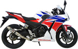 Exhaust Tip With Noise Certification Deeptone Stainless Steel - Gpr Compatible With Honda Cbr 300 R (2014-2016)