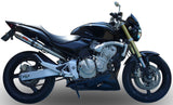 Exhaust Tip With Noise Certification Deeptone Stainless Steel - Gpr Compatible With Honda Hornet Cb 600 F (1998-2002)