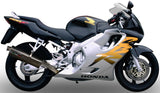 Exhaust Tip With Noise Certification Trioval Stainless Steel - Gpr Compatible With Honda Cbr 600 F (1991-1998)