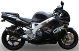 Exhaust Tip With Noise Certification Furore Aluminium Black - Gpr Compatible With Honda Cbr 900 Rr (1992-1995)