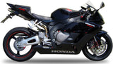 Exhaust Tip Without Sound Certification Deeptone Stainless Steel - Gpr Compatible With Honda Cbr 1000 Rr (2004-2007)