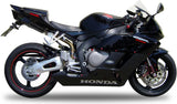Exhaust Tip With Noise Certification Tiburon Carbon Look - Gpr Compatible With Honda Cbr 1000 Rr (2004-2007)