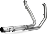 Non-Catalytic Exhaust Manifolds Stainless Steel - Mivv Compatible With Harley-Davidson Cvo Limited (2014-2016)