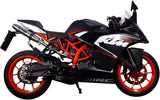 Exhaust Tip With Noise Certification Deeptone Stainless Steel - Gpr Compatible With Ktm Rc 125 (2014-2016)
