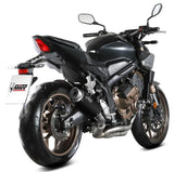Complete Catalytic Exhaust System With Sound Certification Gppro Steel Black - Mivv Compatible With Honda Cb 650 R (2024-2026)