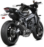 Complete Non-Catalytic Exhaust System With Sound Certification Gppro Steel Black - Mivv Compatible With Yamaha Mt-09 - Sp (2025-2026)