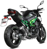 Exhaust Tip With Noise Certification Mk3 Carbon - Mivv Compatible With Kawasaki Z 900 (2025-2026)