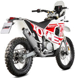Exhaust Tip With Noise Certification Dakar Stainless Steel - Mivv Compatible With Kove 450 Rally (2023-2026)