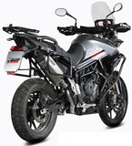 Exhaust Tip With Noise Certification Speed Edge Stainless Steel - Mivv Compatible With Triumph Tiger 850 Sport (2021-2025)