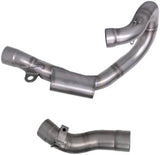 Complete Exhaust System Without Catalytic Converter And Without Sound Certification Oval Titanium Carbon Cap - Termignoni Compatible With Ktm 250 (2018-2019)