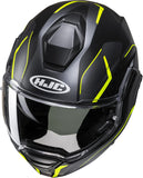 Flip-Up Motorcycle Helmet Hjc I100 Advanced Polycarbonate Mc3Hsf Lorix Size 06 Xs
