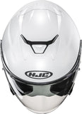 Urban Motorcycle Helmet Hjc I31 Advanced Polycarbonate Pearl White Size 11 Xxl