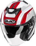 Urban Motorcycle Helmet Hjc I31 Advanced Polycarbonate Mc21 Reno Size 09 L