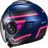 Urban Motorcycle Helmet Hjc I40N Advanced Polycarbonate Mc28Sf Linia Size 06 Xs