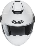 Urban Motorcycle Helmet Hjc I40N Advanced Polycarbonate Semi Flat Pearl White Size 06 Xs