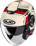 Urban Motorcycle Helmet Hjc I40N Advanced Polycarbonate Mc1 Velu Size 06 Xs