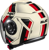 Urban Motorcycle Helmet Hjc I40N Advanced Polycarbonate Mc1 Velu Size 09 L