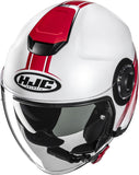 Urban Motorcycle Helmet Hjc I40N Advanced Polycarbonate Mc1 Vision Size 06 Xs