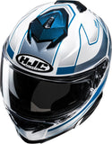 Full-Face Motorcycle Helmet Hjc I71 Advanced Polycarbonate Mc2 Iorix Size 09 L